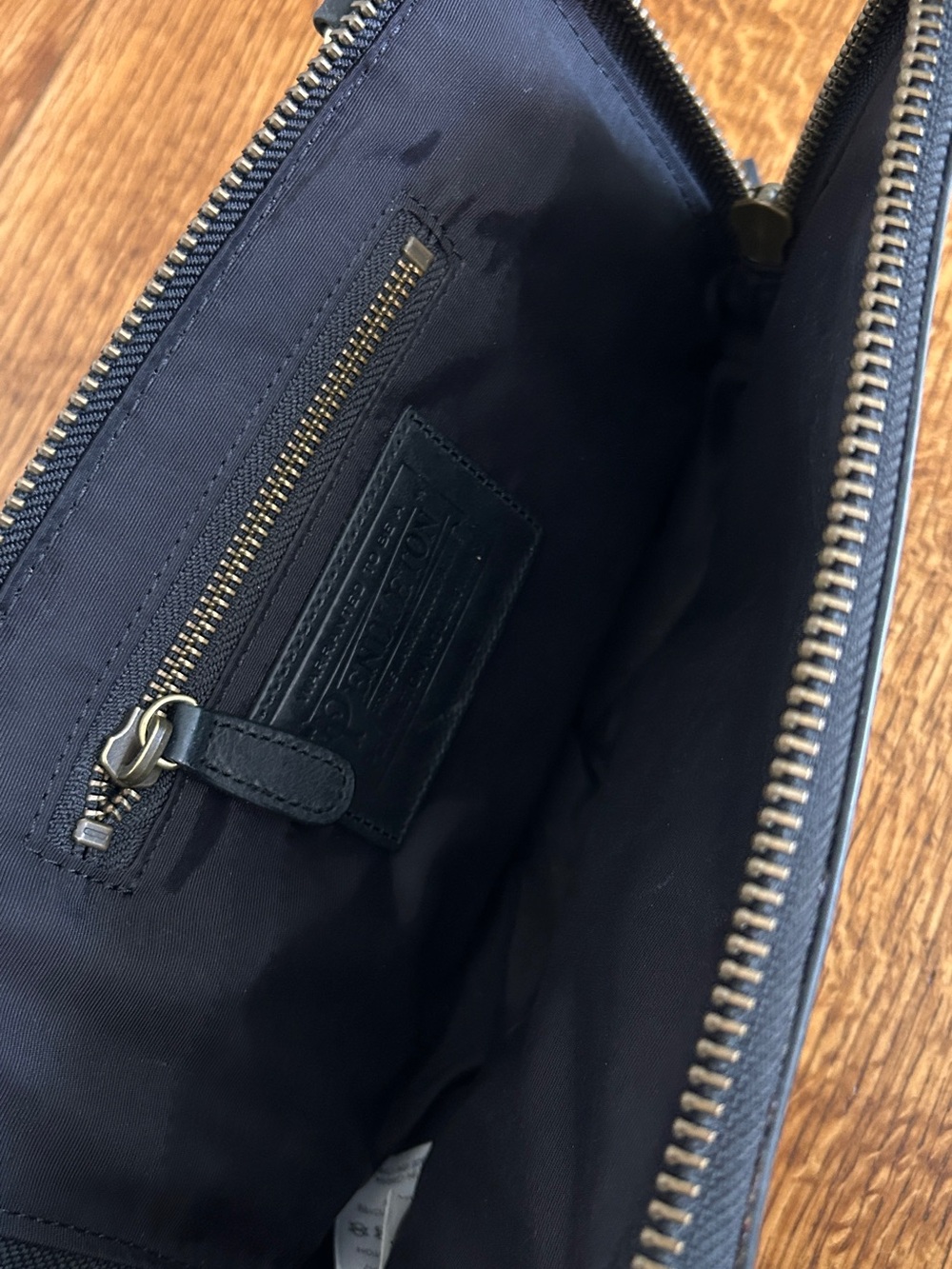 PENDLETON LEATHER/WOOL CLUTCH - Picture 4 of 5